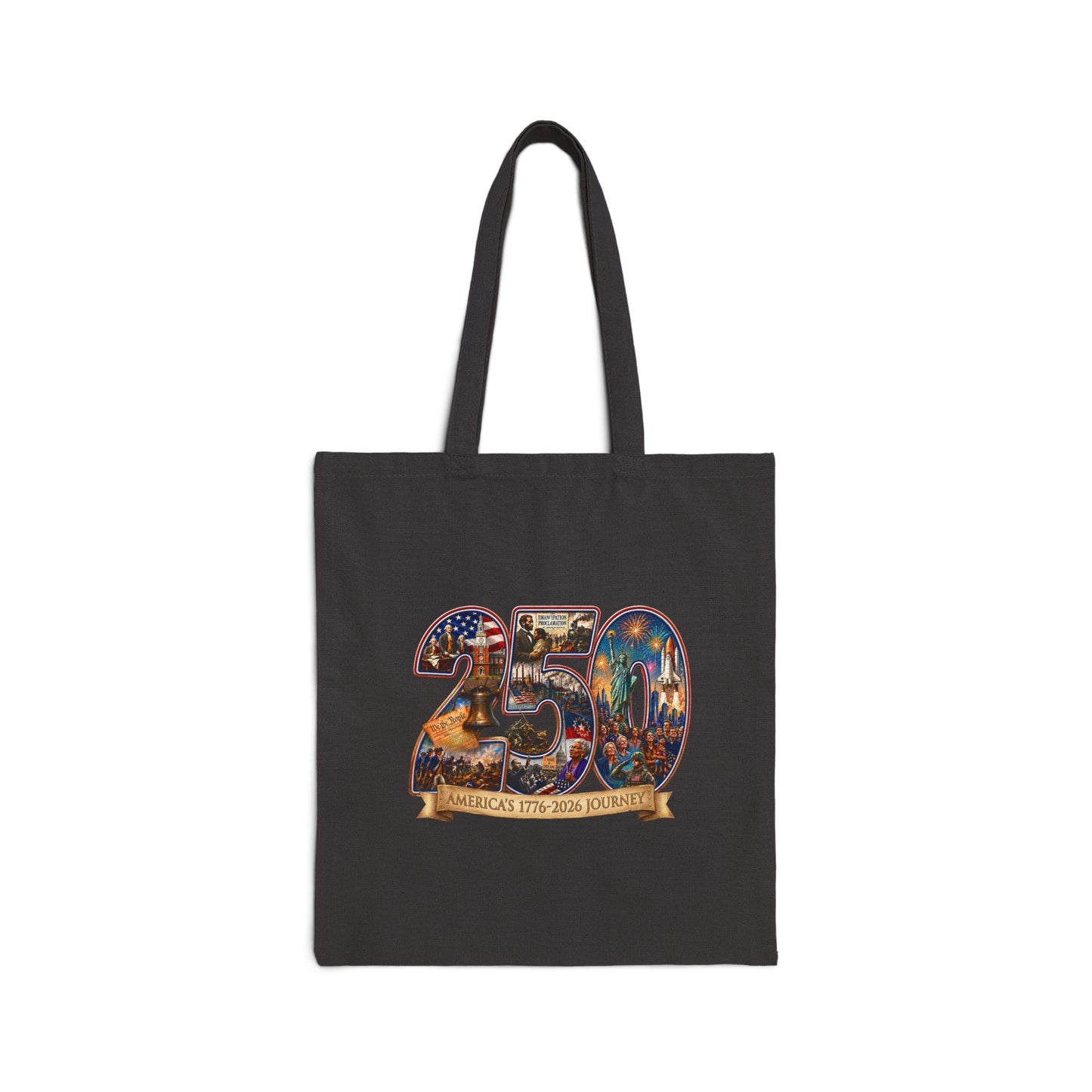 25th Anniversary Tote Bag – Commemorative 25 Years Celebration Cotton Canvas Tote