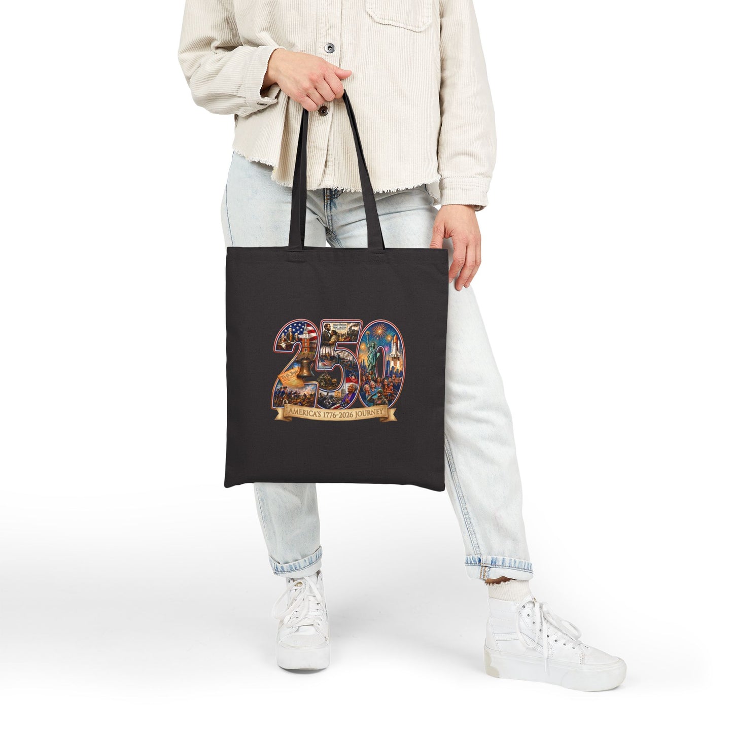25th Anniversary Tote Bag – Commemorative 25 Years Celebration Cotton Canvas Tote