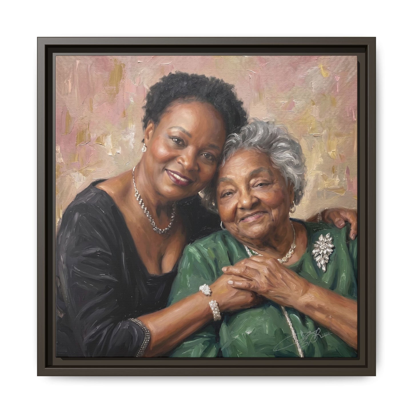 Oil Painting- The Martins